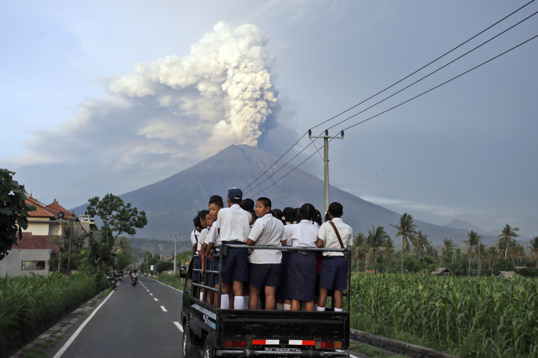 Indonesia Bali Volcano Photo Gallery